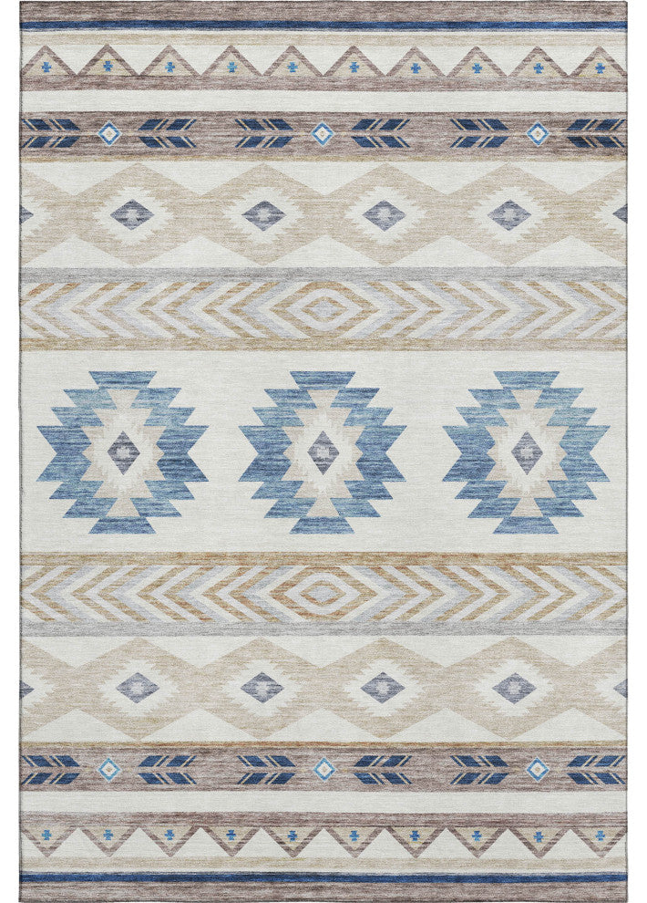 Addison Premium Washable Mayfield AMF178 Ivory 2'6" x 3'10" Rug