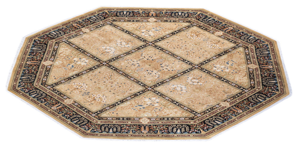 MOGUL, Hand Knotted Area Rug 9' 1" X 9' 1"