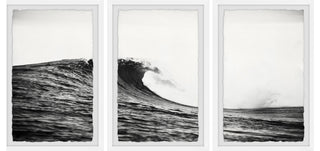 Summer Waves Triptych, Set of 3, 8x12 Panels