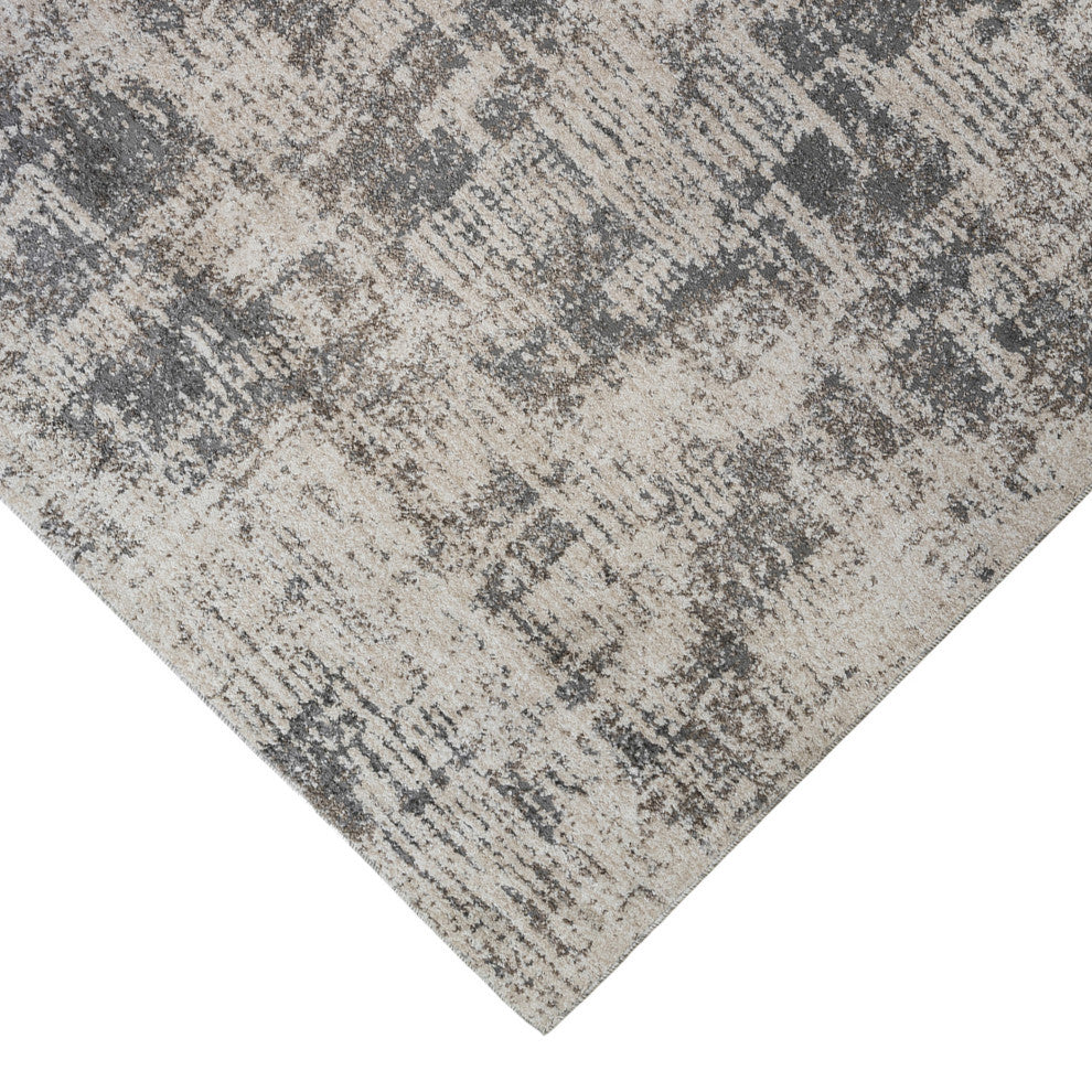 Yasmin Clarise Area Rug, Beige, 7'10" x 10'6", Abstract