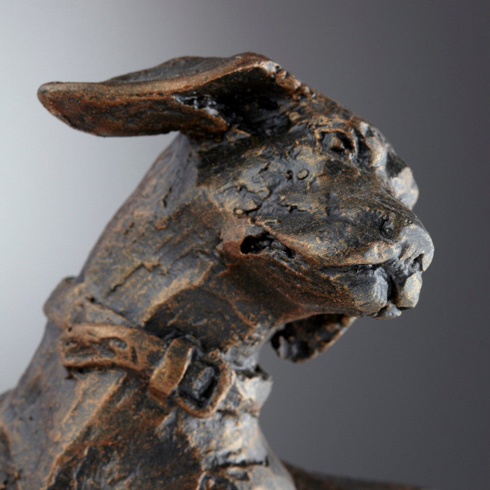 Fetch Sculpture, Bronze