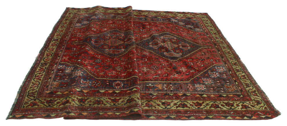 Semi-Antique Saada Red Rug