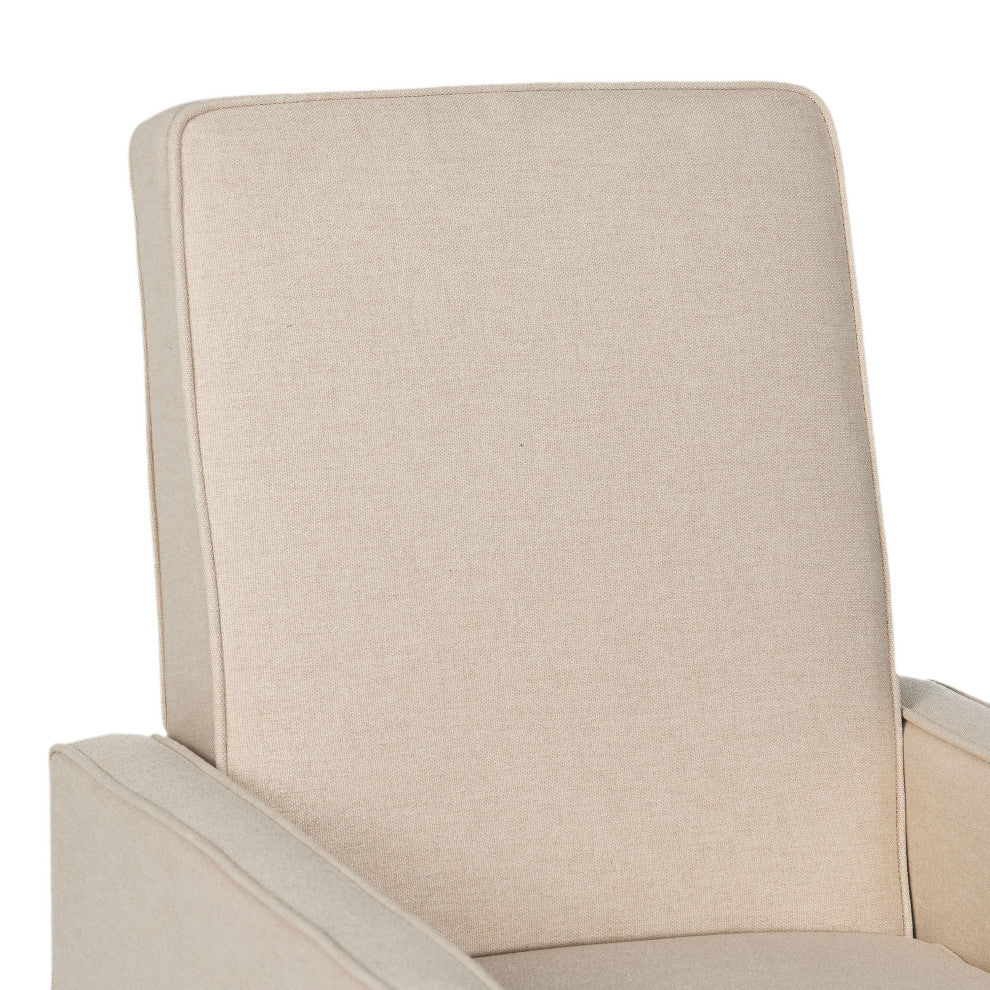 GDF Studio Olirdy Beige Fabric Recliner Chair