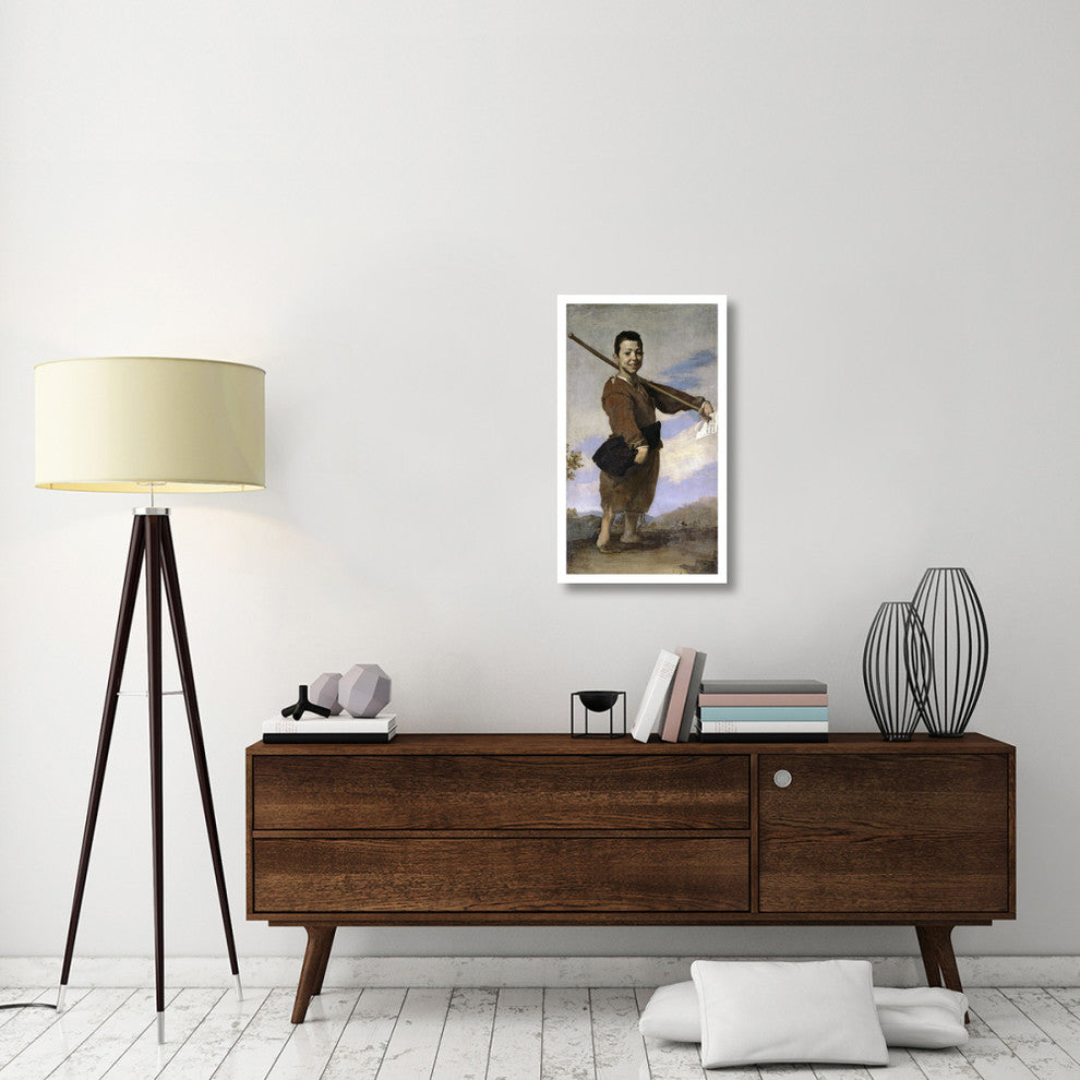 "Club-Footed Boy" Digital Paper Print by Jusepe de Ribera, 19"x32"