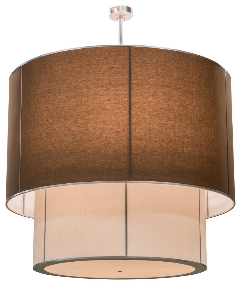 72W Cilindro 2 Tier Textrene Pendant