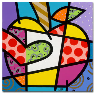 Roberto Rafael 'Big Apple I' Canvas Art