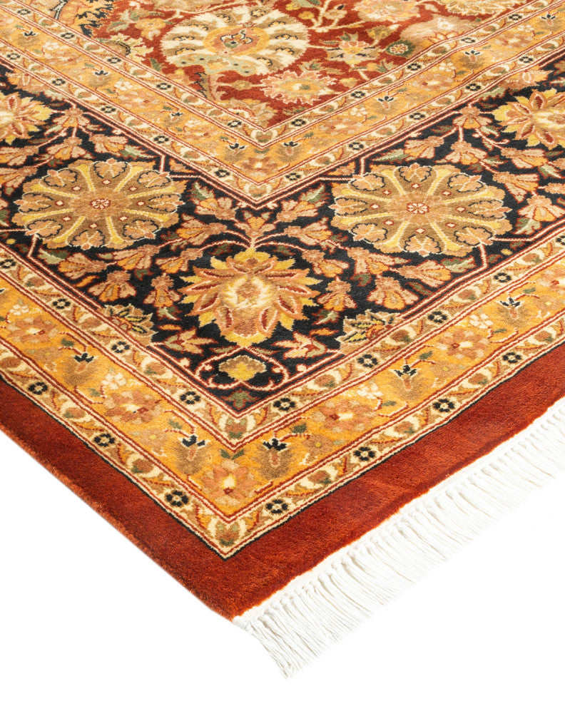 Mogul, One-of-a-Kind Hand-Knotted Area Rug Orange, 8' 3" x 10' 7"