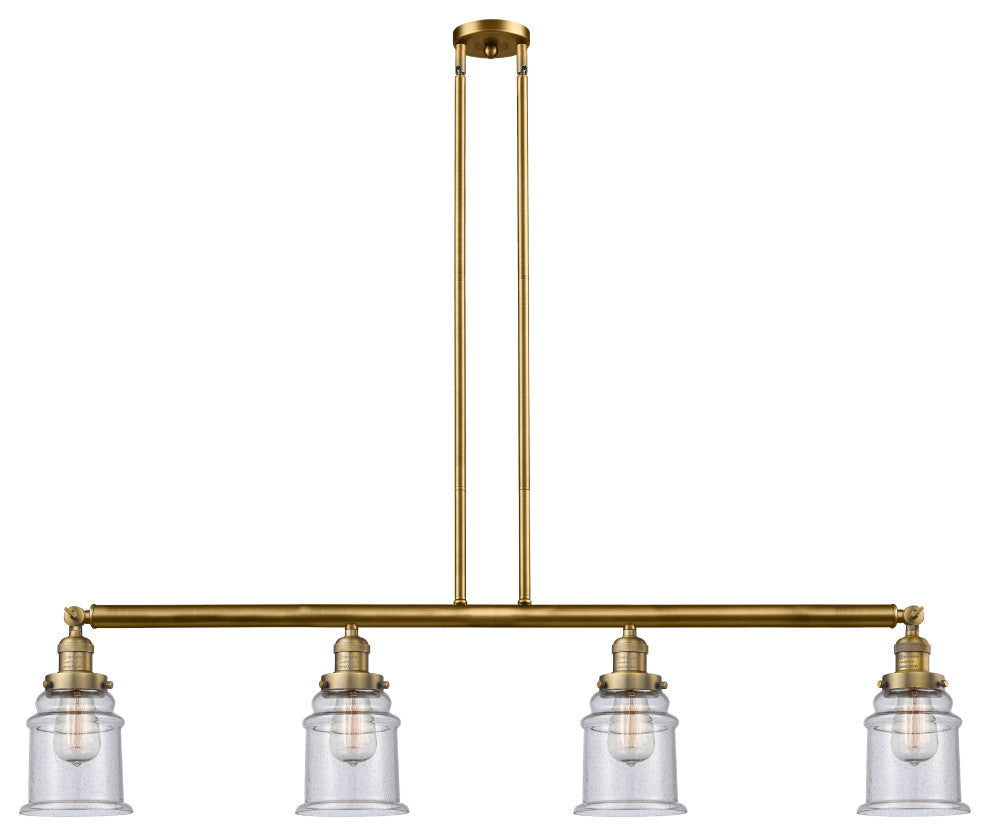 Innovations Lighting 214-Bb-G184-Led 4 Light Dimmable Led Island Light