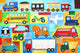 Marmont Hill, "Trains and Such" by Nicola Joyner Print on Wrapped Canvas