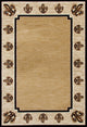 Isabelle Fleur De Lis Area Rug, Beige, 9'2"x12'4"