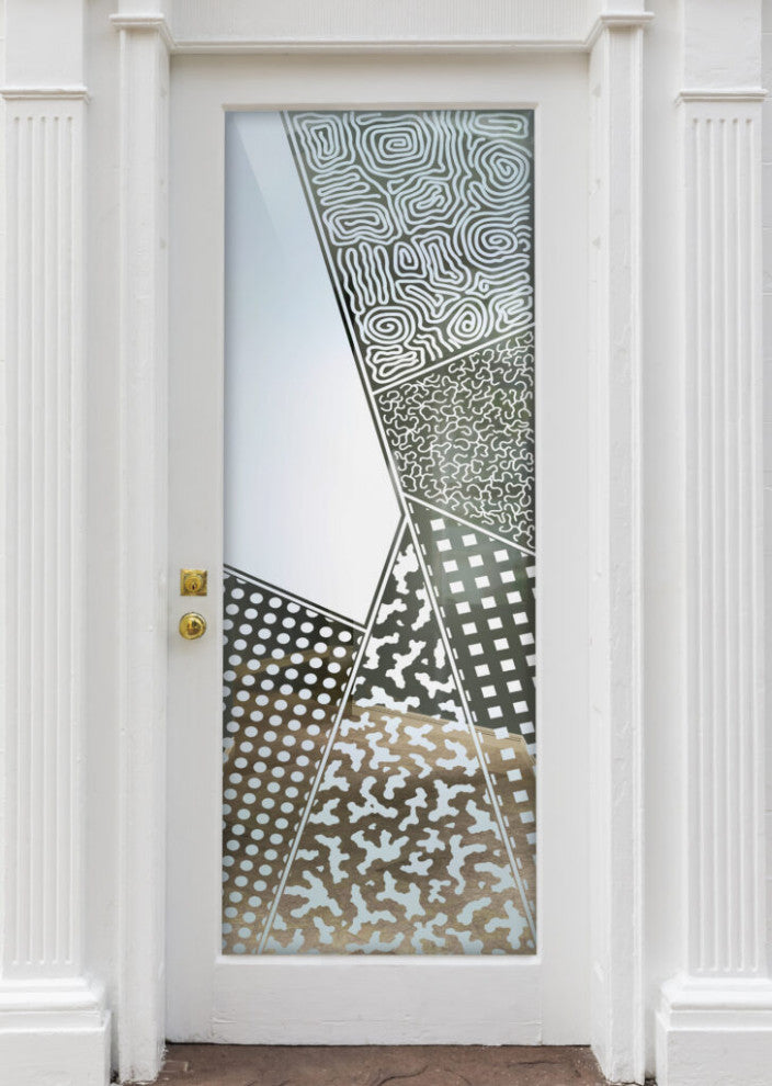 Interior Prehung Door or Interior Slab Door - Matrix Angles - Primed - 24" x...