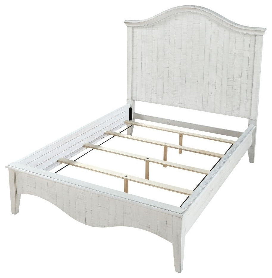 Carmilla Solid Pine Wood Bed Frame