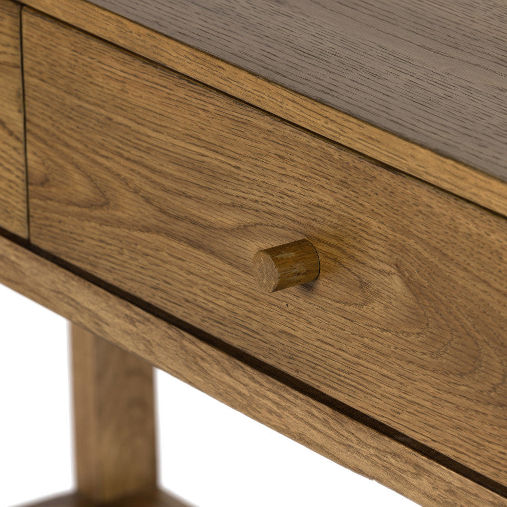 Meadow Console Table-Tawny Oak