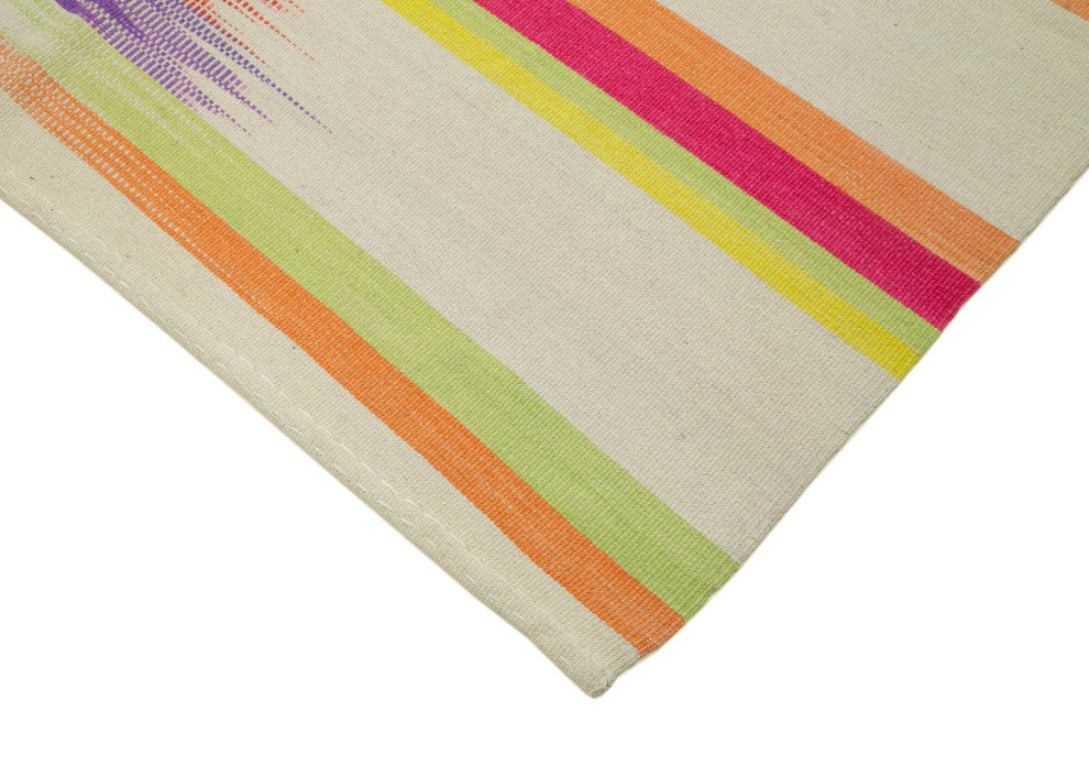Rug N Carpet - Hand-knotted Oriental 5' 11'' x 9' 2'' Flatweave Wool Kilim Rug