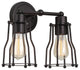 Evelyn Metal Vanity Light, Oil Rubbed Bronze, 2-Light