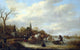 Isaac Van Ostade Winter Landscape Wall Decal