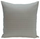 Geometric Decorative Pillow, Classic Gray Omar, 16"x16"
