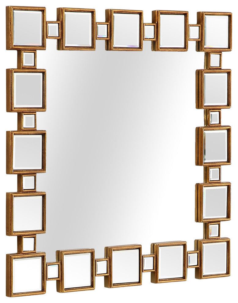 Sqaure Reflective Wall Mirror