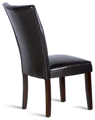 Hartford Parsons Chairs, Brown, Set of 2