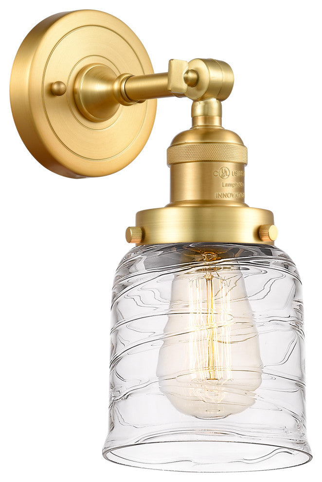 INNOVATIONS 203-SG-G513-LED 1-Light Sconce Satin Gold