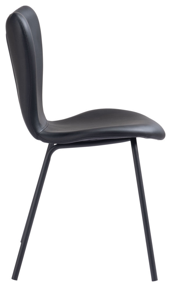 Torlo Dining Chair, Set of 2 Black