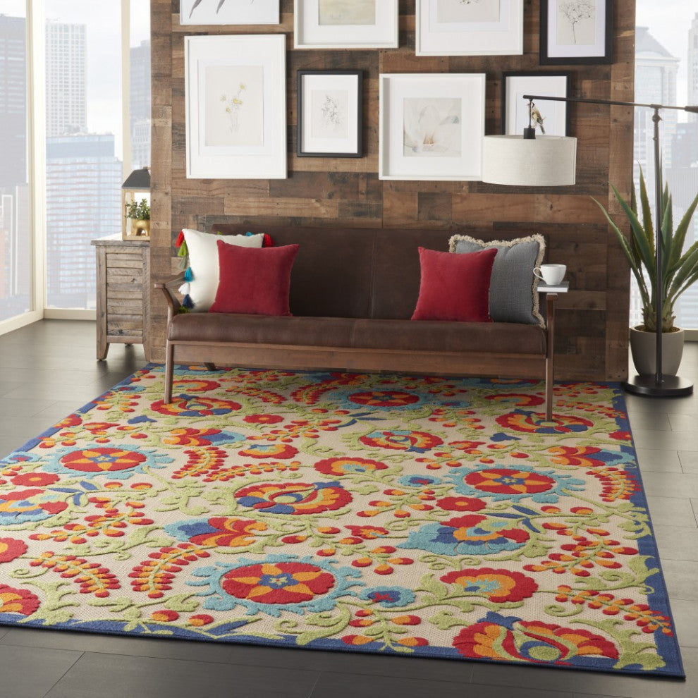 7 x 10 Mediterra Indoor Outdoor Area Rug