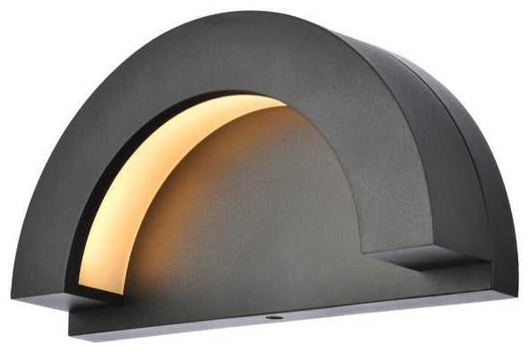 Trendy Fare LED Wall Sconce  (Black)