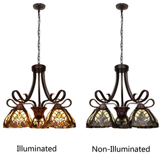 Liaison Victorian-Style 5-Light Large Chandelier 25" Wide