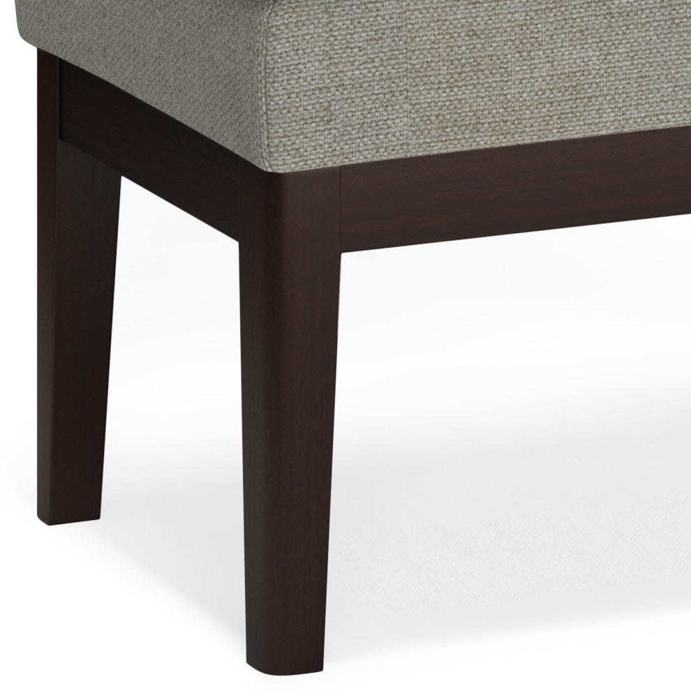 Carlson Small Ottoman Bench, Greige