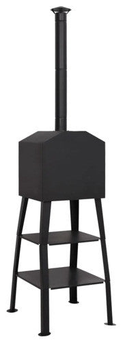 vidaXL Pizza Oven Pizza Maker Stove with 2 Fireclay Stones Charcoal Fired