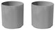 Veradek Demi Series Planter, Gray, 20", 2 Pack
