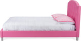 Canterbury White Leather Contemporary Queen-Size Bed