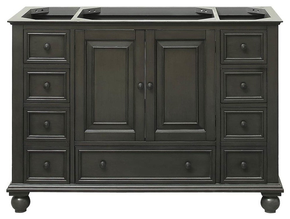 Avanity Thompson 48" Vanity Only, Charcoal Glaze Finish