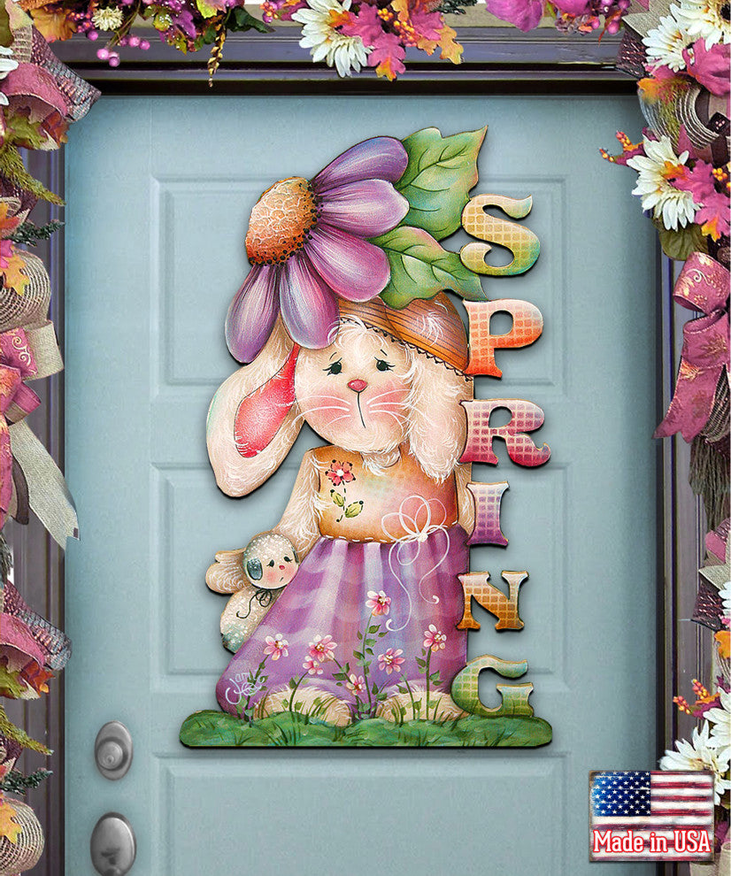 Spring Bunny Door Hanger