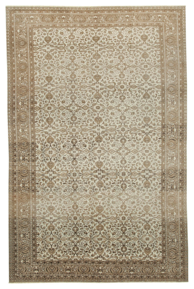 Rug N Carpet - Handwoven Turkish 7' 3'' x 10' 11'' Distressed Area Rug