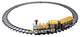 8-Fast Forward Battery Operated Animated Train Set With Sound