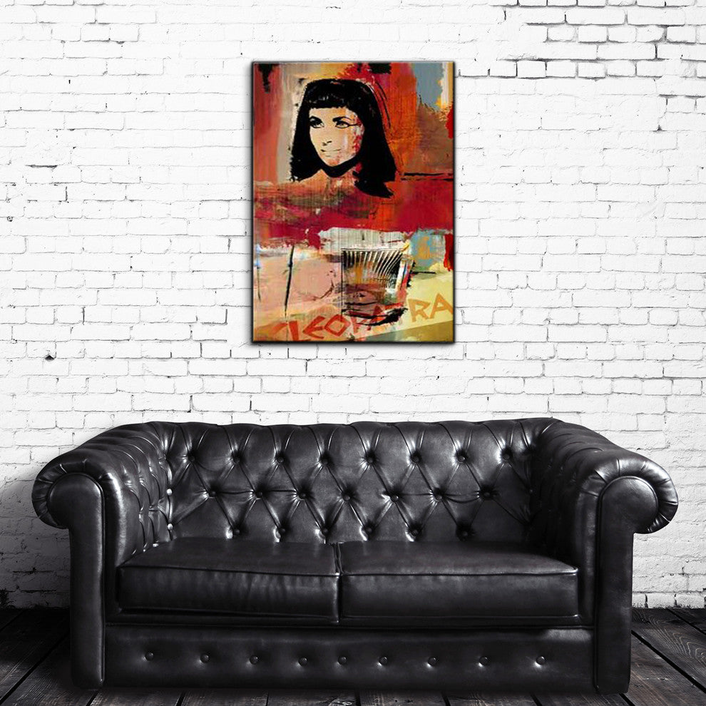 Iconic Cleopatra  Acrylic Wall Art