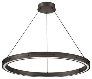 Fredrick Ramond Althea Large Chandelier, Satin Black