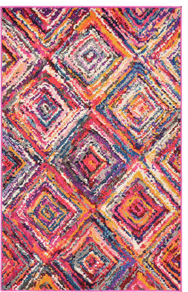 Rug Unique Loom Estrella Multi Rectangular 3' 3 x 5' 3