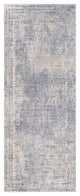 Surya Presidential PDT-2320 3'3"x5' Rug, Bright Blue/Dark Green/Medium Gray