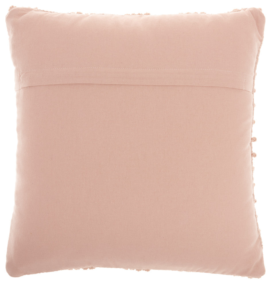 Mina Victory GC380 Throw Pillow, Blush, 18"X18"