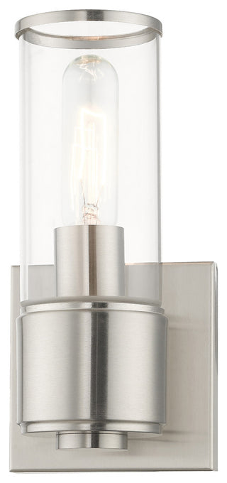 Quincy 1-Light Brushed Nickel ADA Sconce