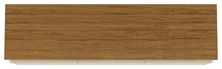 Yonkers 62.99 TV Stand in Off White and Cinnamon