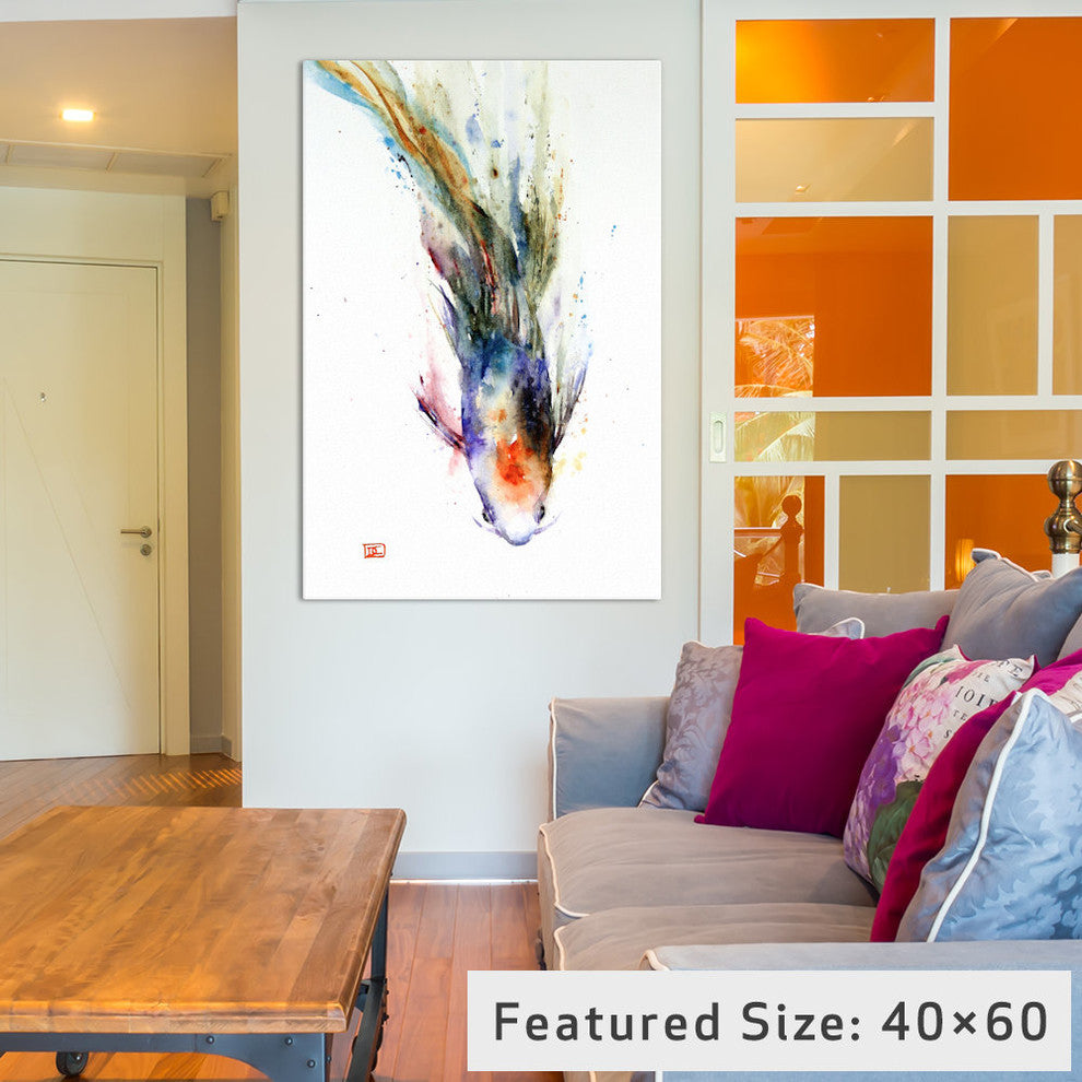 "Fish in Motion" by Dean Crouser, 26x18x1.5