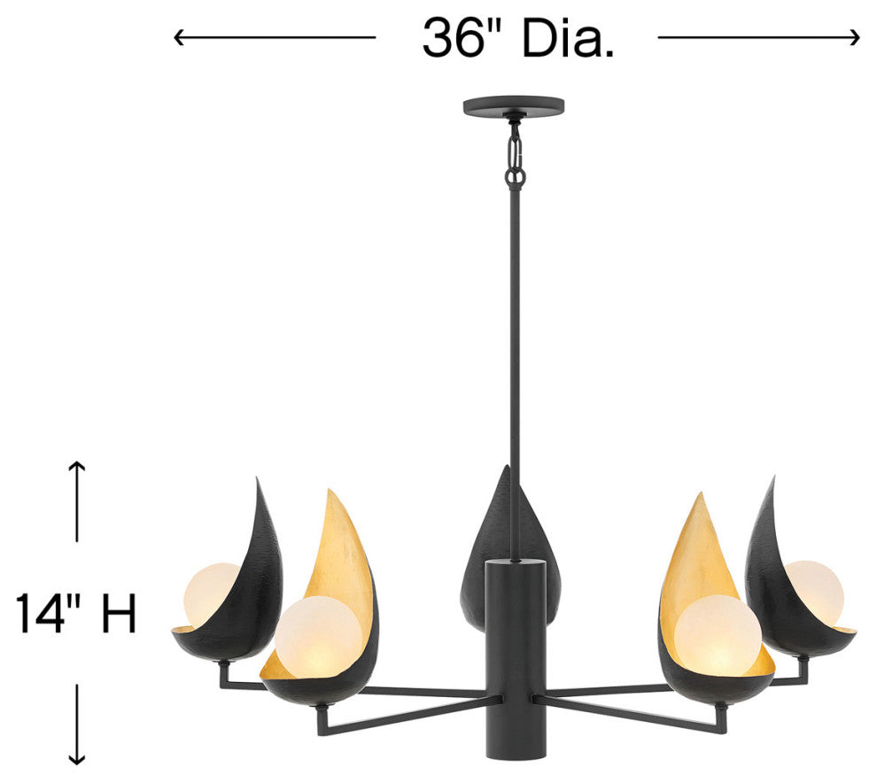 Hinkley Ren Medium Single Tier, Black*
