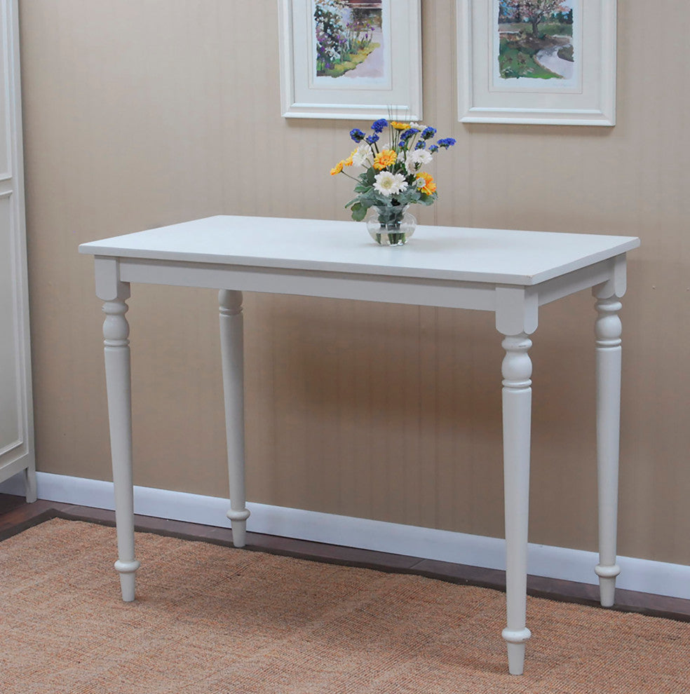 Hawthorne Bar Table, Antique White