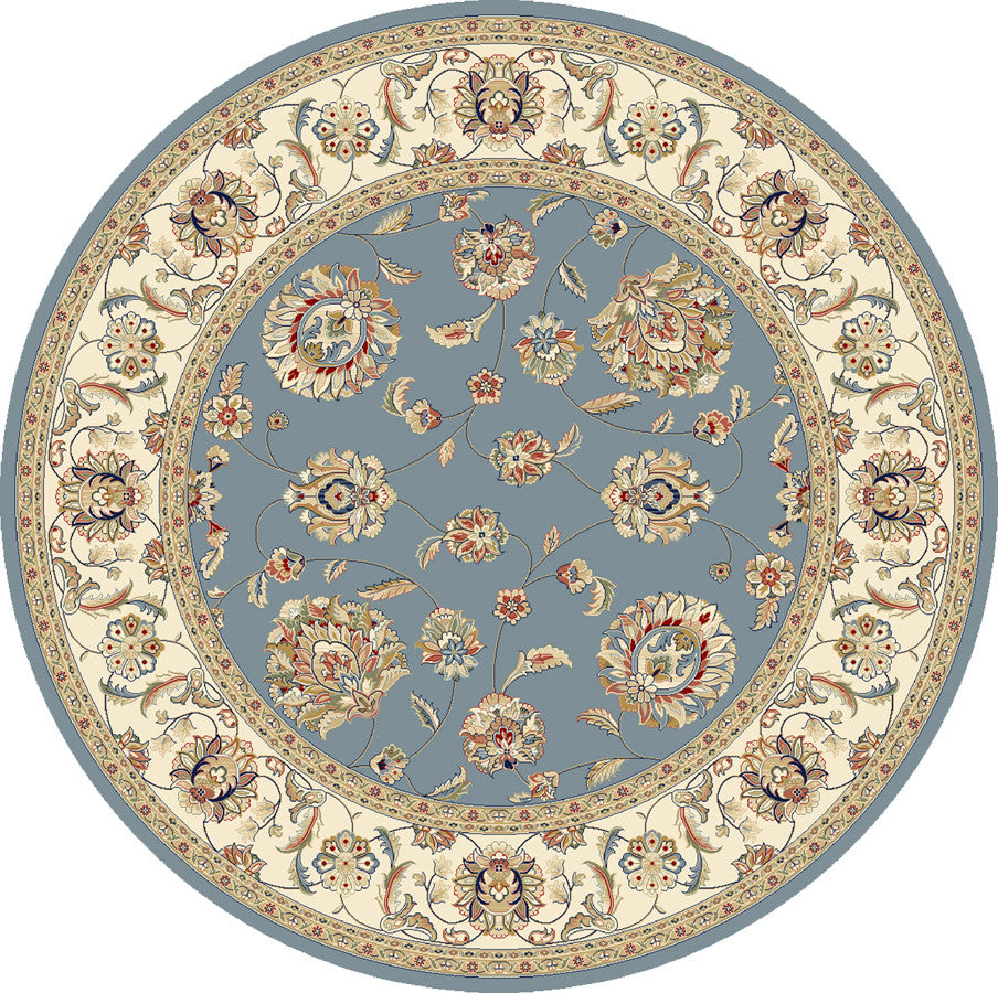 Ancient Garden Rug, 5'3" Round