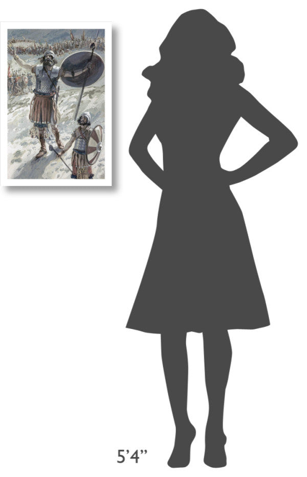 "Defiance of Goliath" Digital Paper Print by James Tissot, 16"x24"