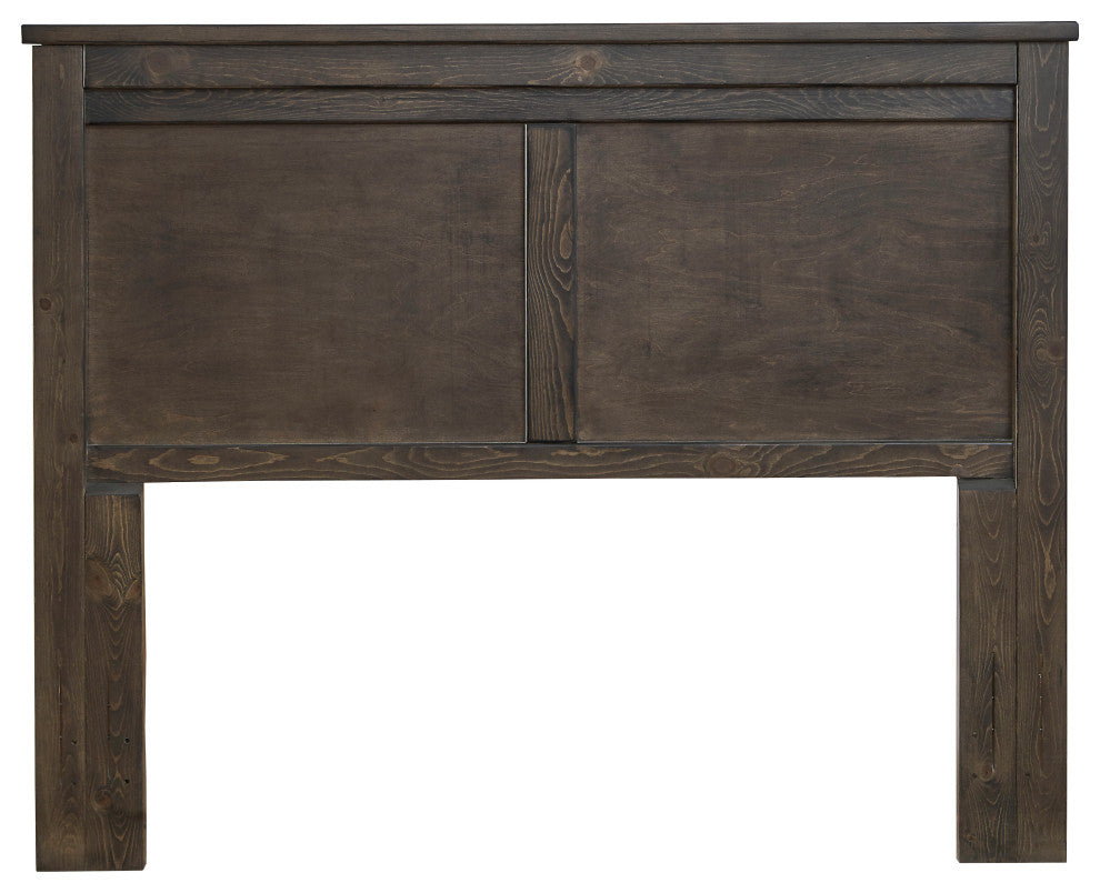 River Oaks Queen Panel Headboard, Saddle Brown