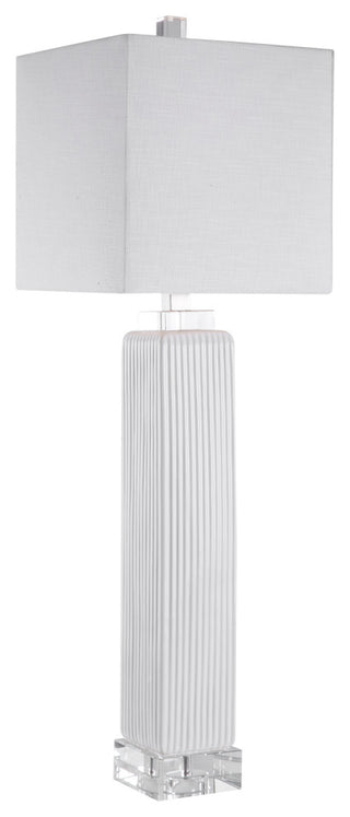 Uttermost Bennett White Buffet Lamp